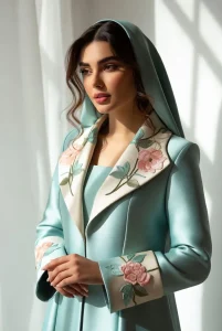مانتو مجلسی گلدوزی