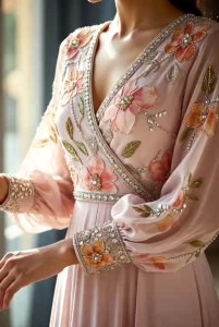 شومیز مروارید دوزی