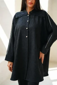 شومیز مشکی ساده