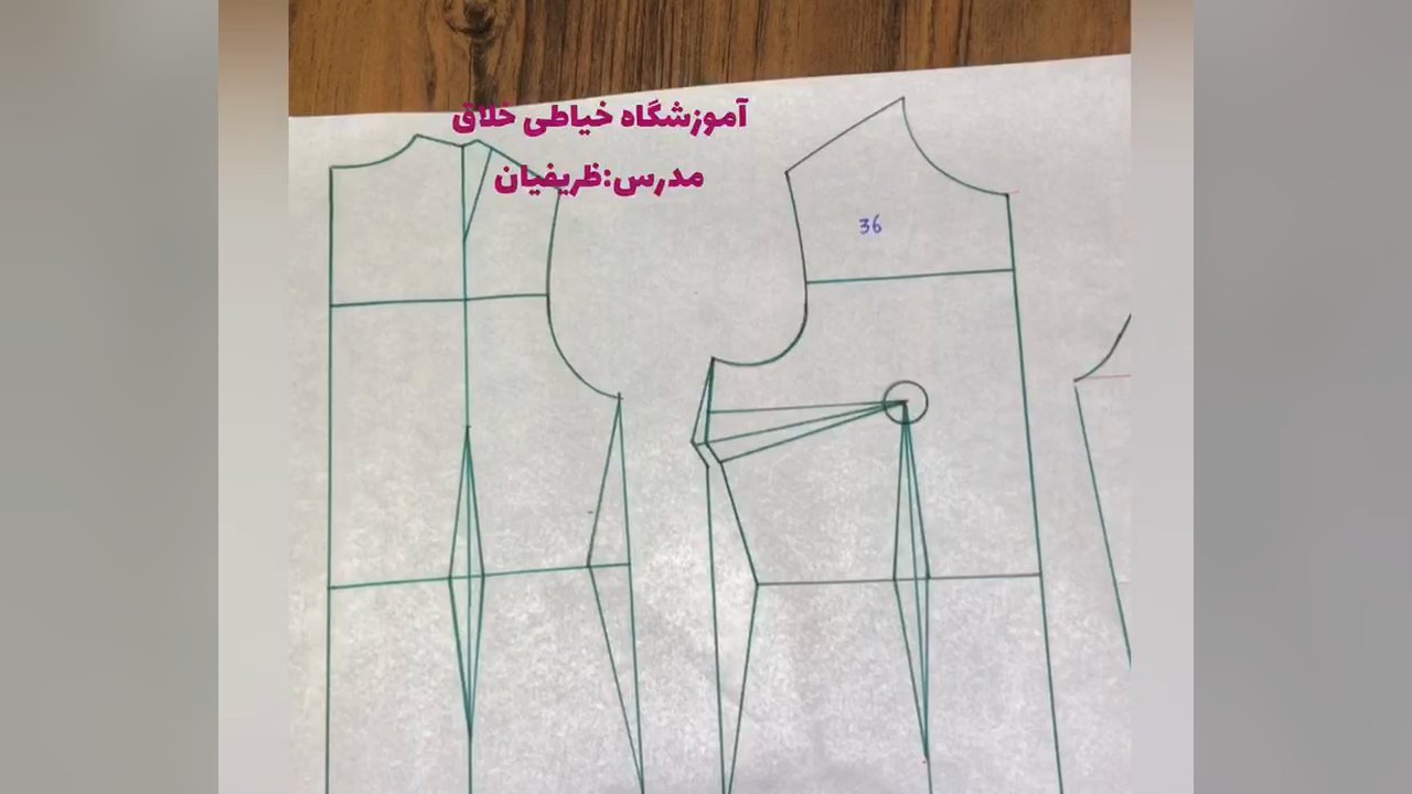 الگوی رگالی بالاتنه